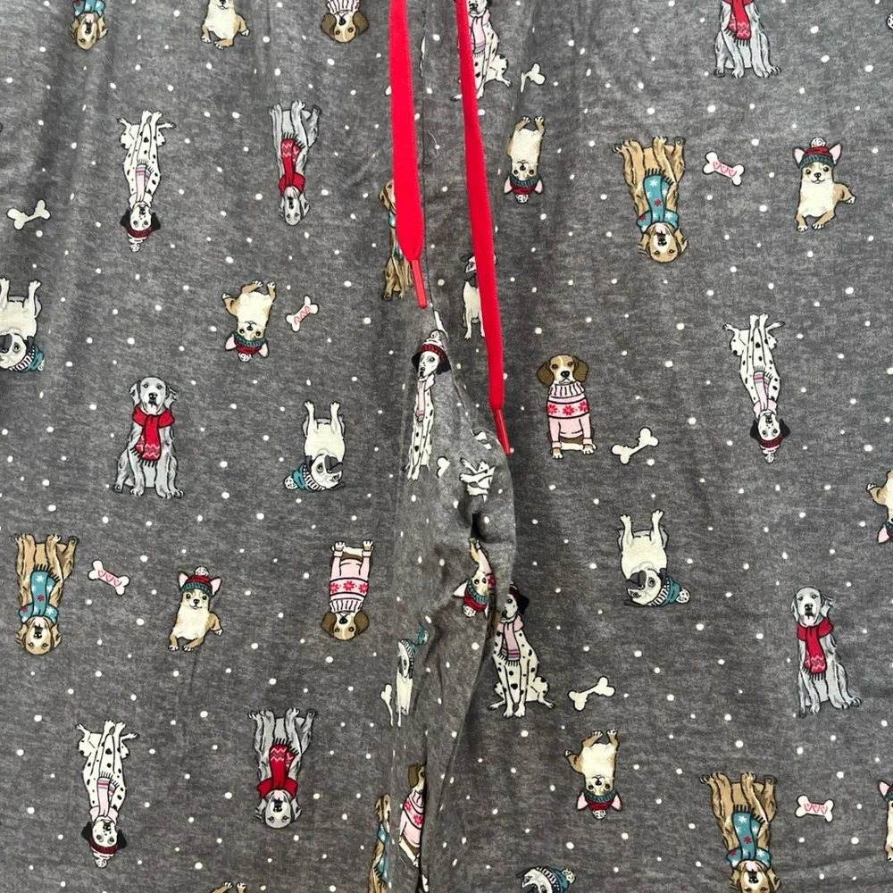 Secret Treasures Gray Kids‎ Pajama Bottoms with Dog Print
